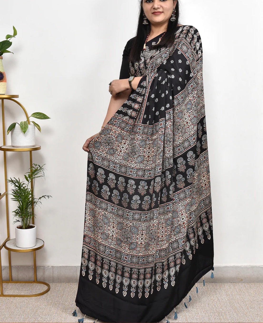 Timeless Beauty in Ajrakh Sarees