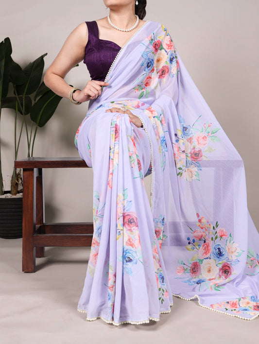 Weightless charm, pearled grace 🌸