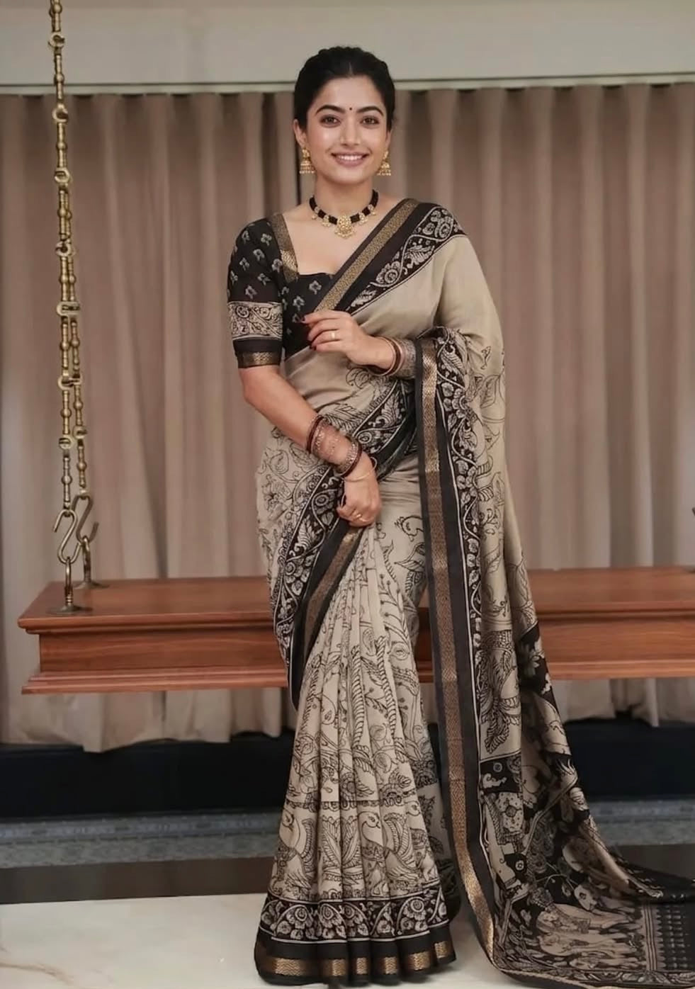 Heavy marshmallow blooming Designer Saree