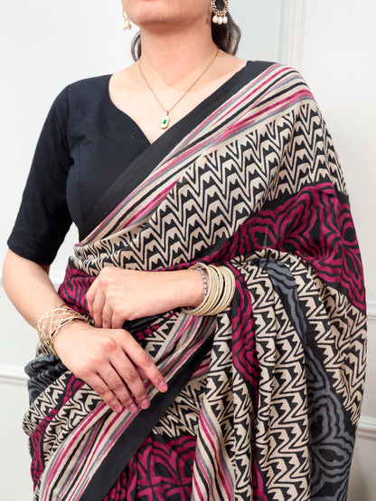 Ragini pure poly mul Cotton saree