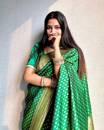 Exclusive Banarasi Silk Saree | Premium Wedding Wear Collection