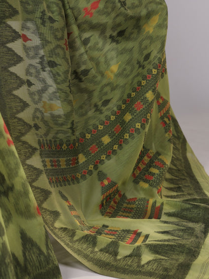 Soft Poly Cotton printed saree