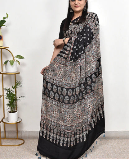 Timeless Beauty in Ajrakh Sarees