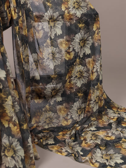 Breezy, beautiful, and bold — embrace the charm of floral prints on soft, weightless marble fabric.🍂