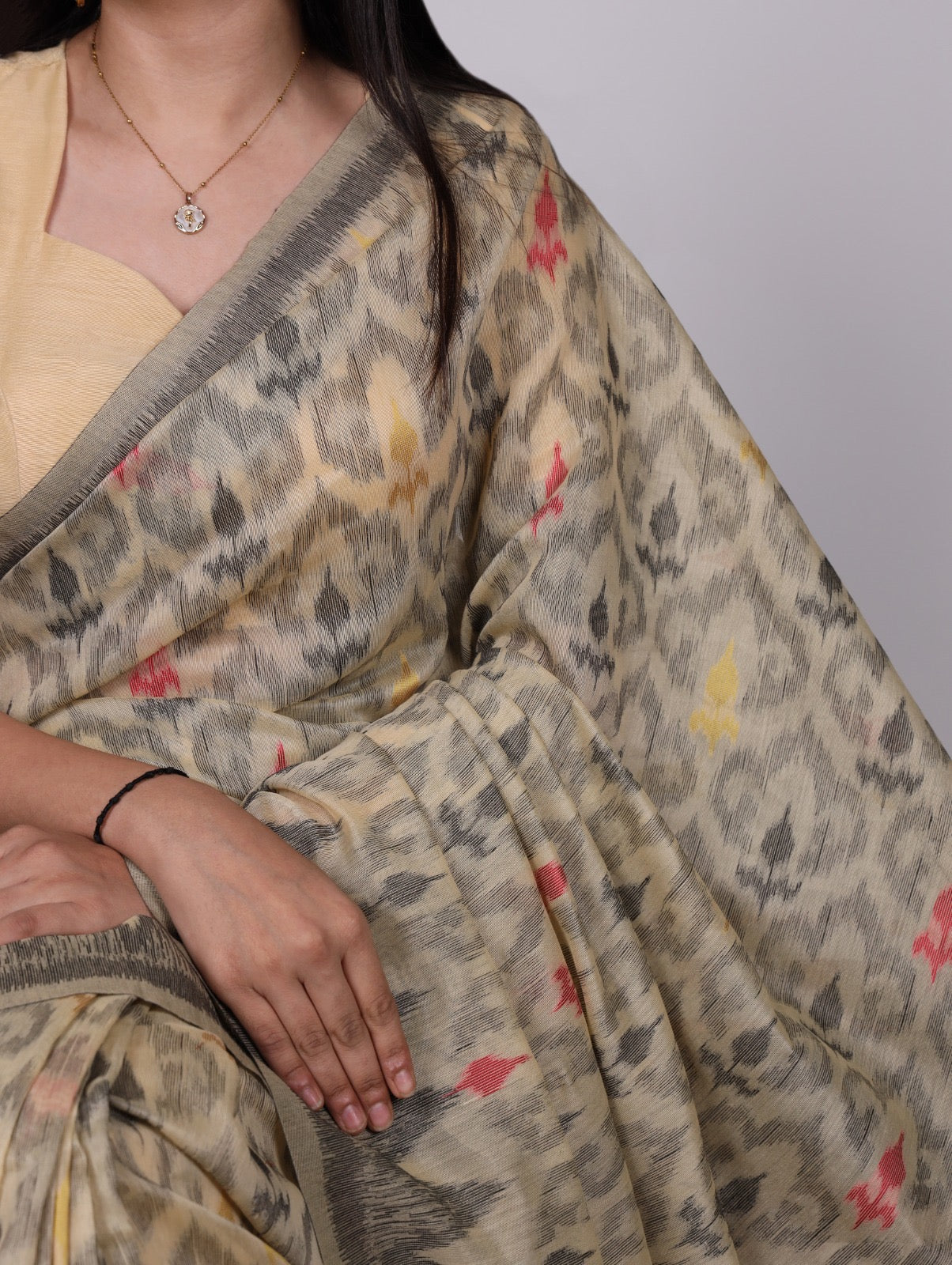 Soft Poly Cotton printed saree