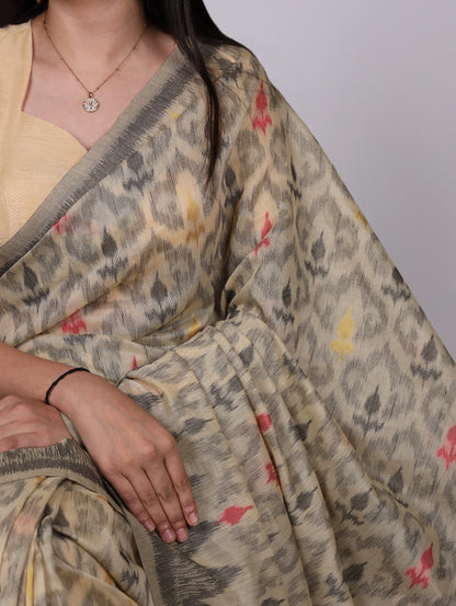 Soft Poly Cotton printed saree