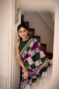 Woven whispers of royalty, wrapped in Chanderi charm 🍂