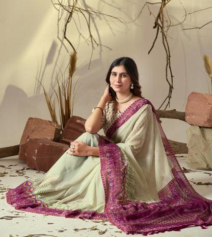 Georgette saree