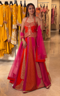 Multy colour fully stitched Women's Indo Western