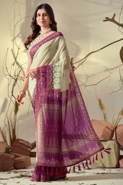 Georgette saree