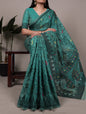Soft Poly Cotton printed saree