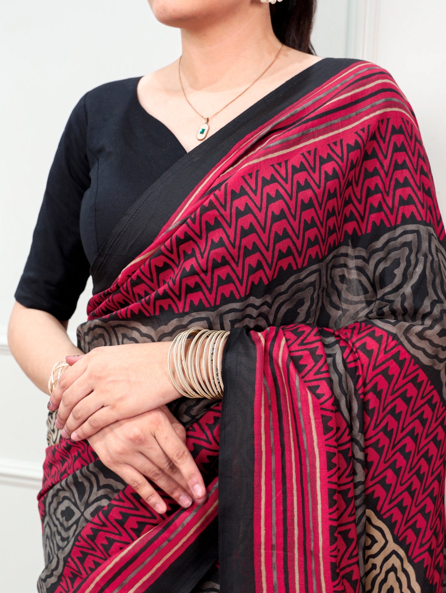 Ragini pure poly mul Cotton saree