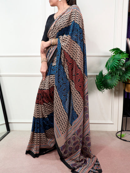 Ragini pure poly mul Cotton saree