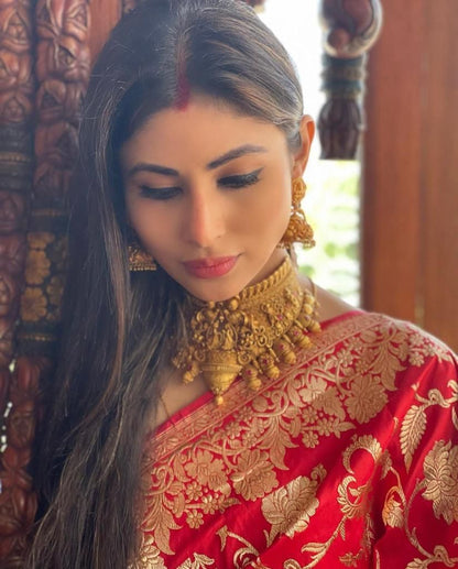 Mouni Roy fame Luxury Banarasi Sarees at Unbeatable Prices 😍