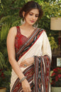 Cotton line saree