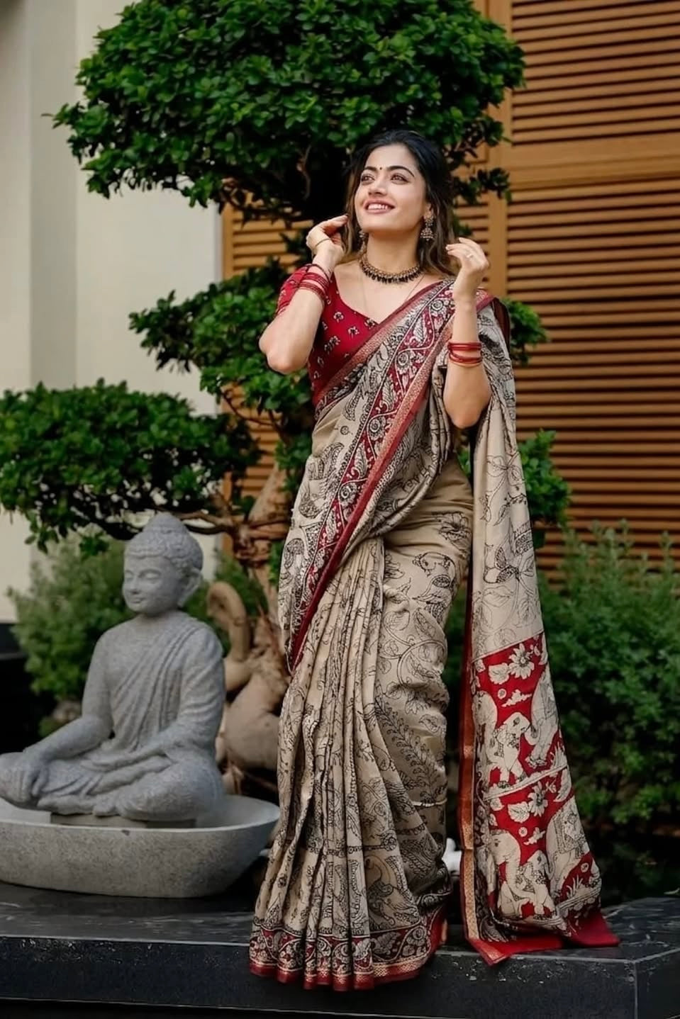 Heavy marshmallow blooming Designer Saree