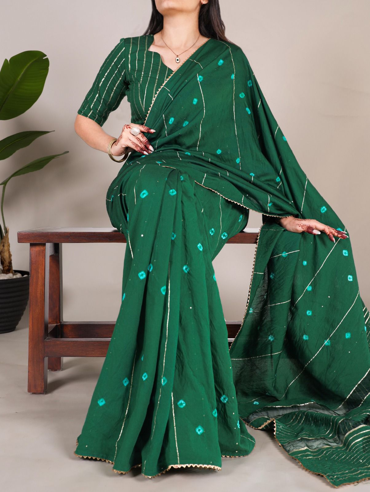 Viscose chanderi