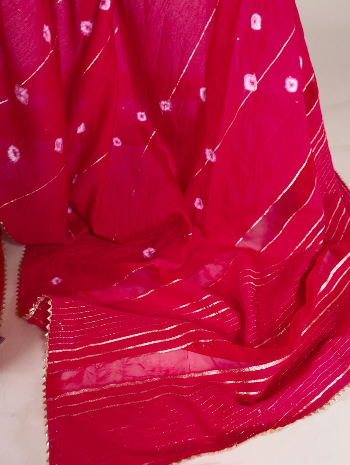 Viscose chanderi