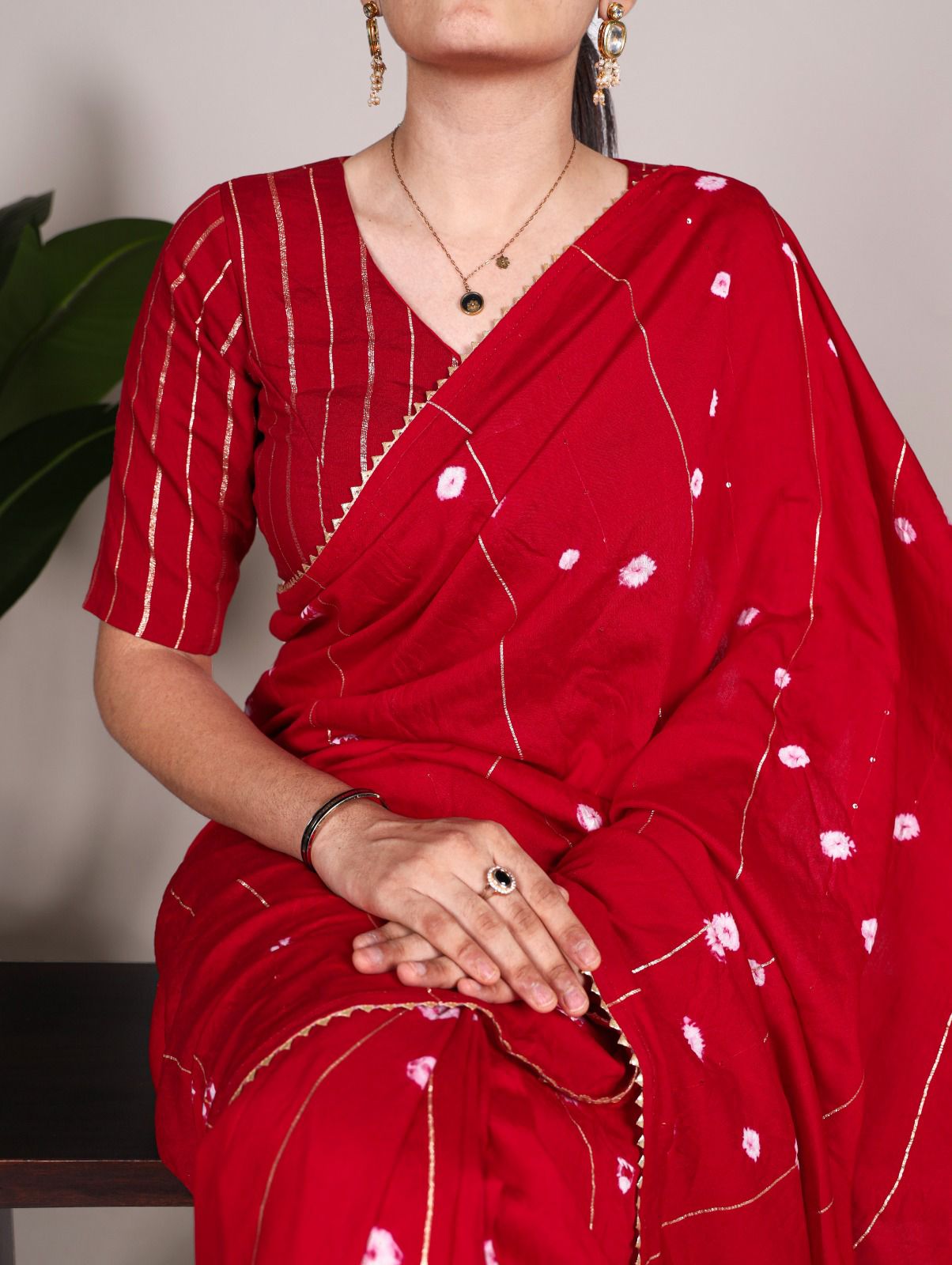 Viscose chanderi