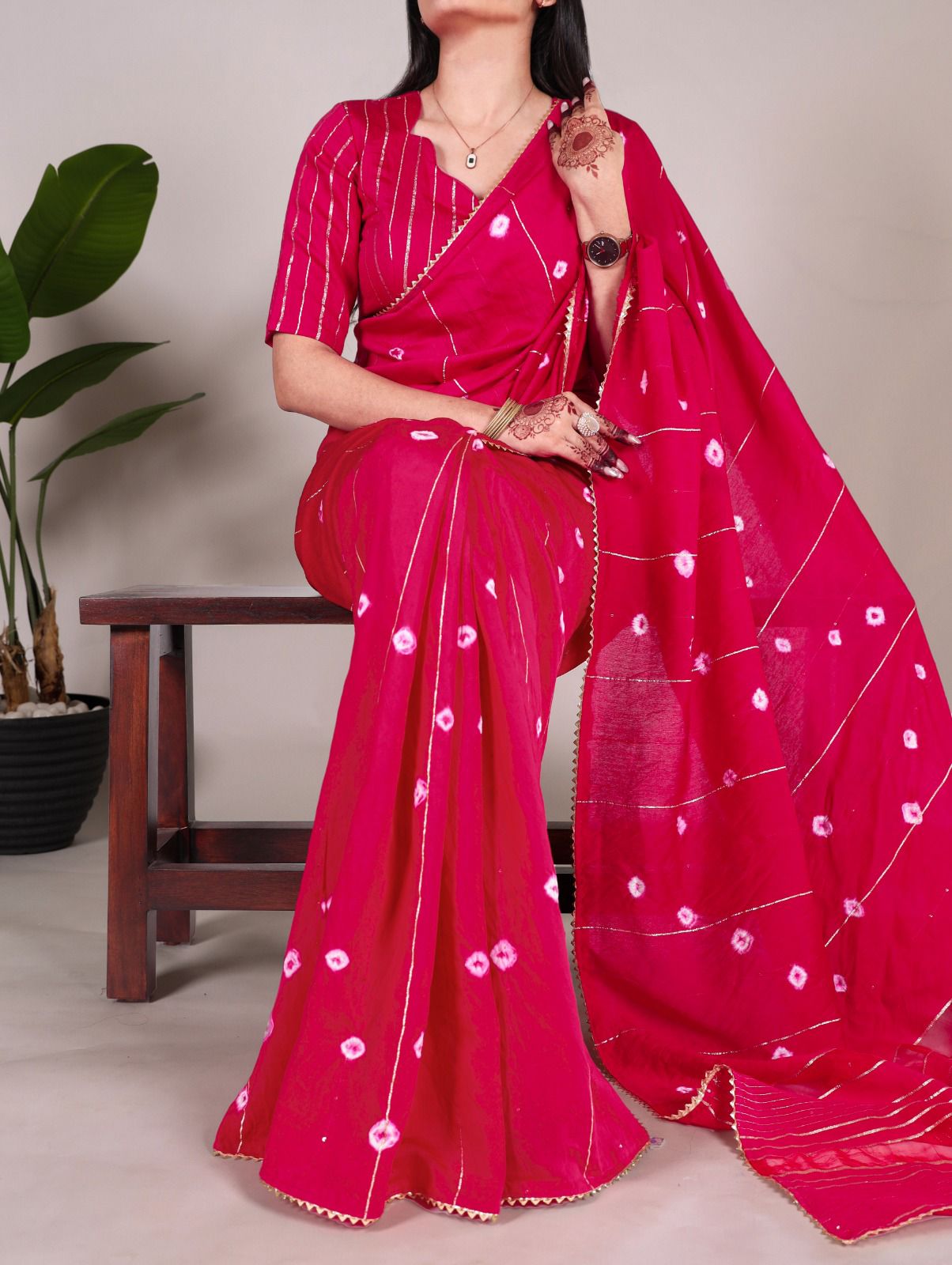 Viscose chanderi