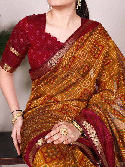 styled in Bandhej beauty